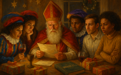 Moordspel Pakjes Paniek: hét groepsspel voor pakjesavond