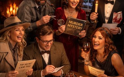 Wat te doen met veel sneeuw? Thuis vermaak met een moordspel