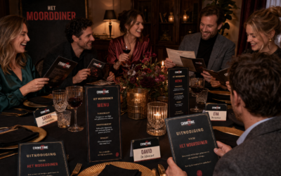 Organiseer een Moorddiner met een Moordspel: